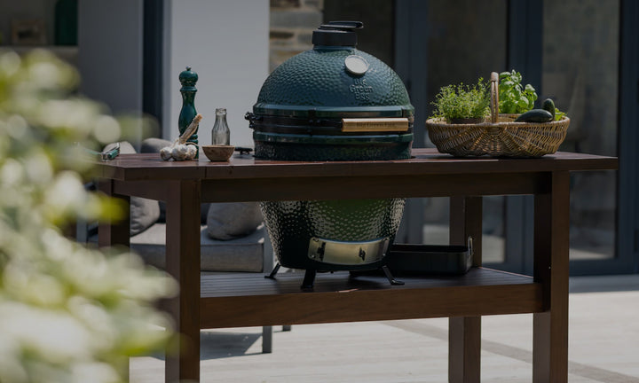 Large Big Green EGG + ConvEGGtor