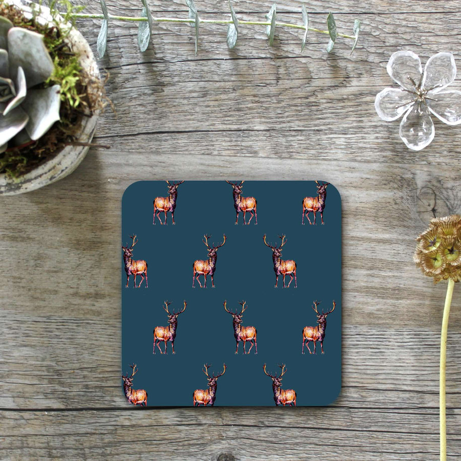 Stag Noir Coaster