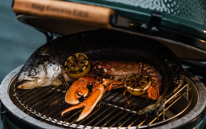 Large Big Green EGG + ConvEGGtor