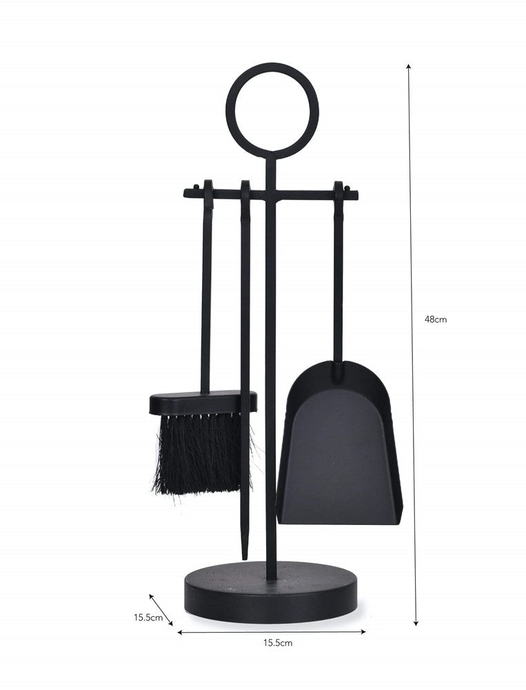 Paxford Fireside Tool Set in Black