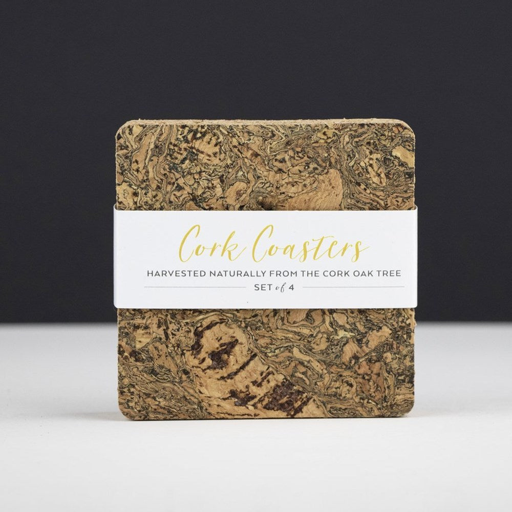 Set of 4 Ice Grey Square Coasters