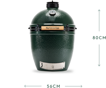 Large Big Green EGG + ConvEGGtor