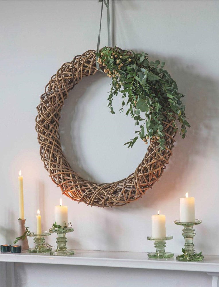 Large Rattan Door Wreath