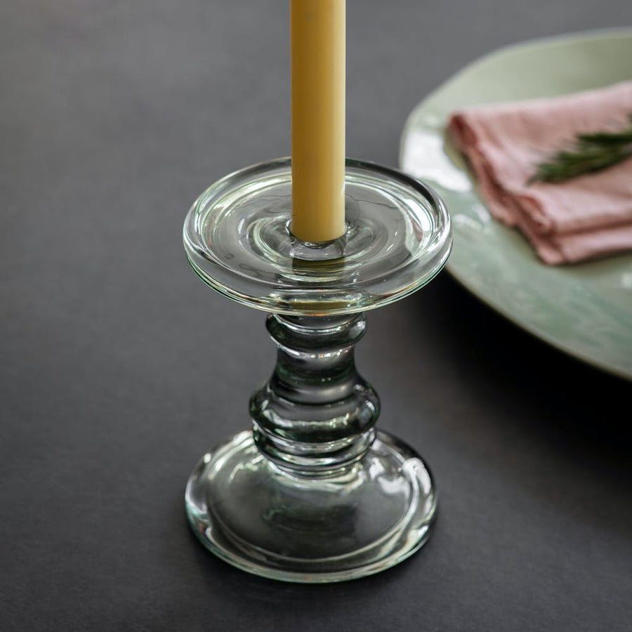 Large Glass Candle Stick