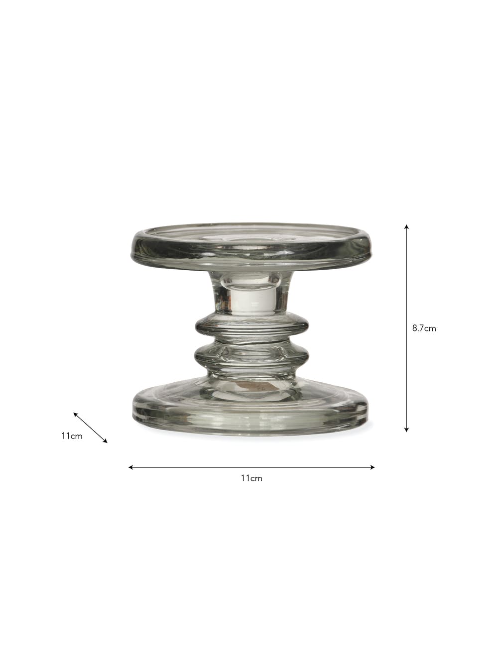 Small Glass Candle Stick