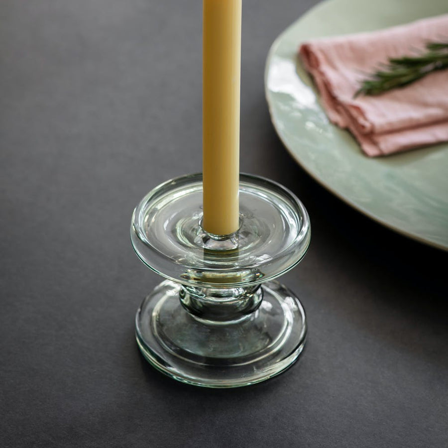 Small Glass Candle Stick