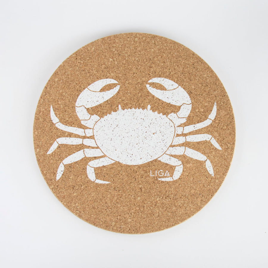 Liga - Cork Set Crab Placemats - Set of 4