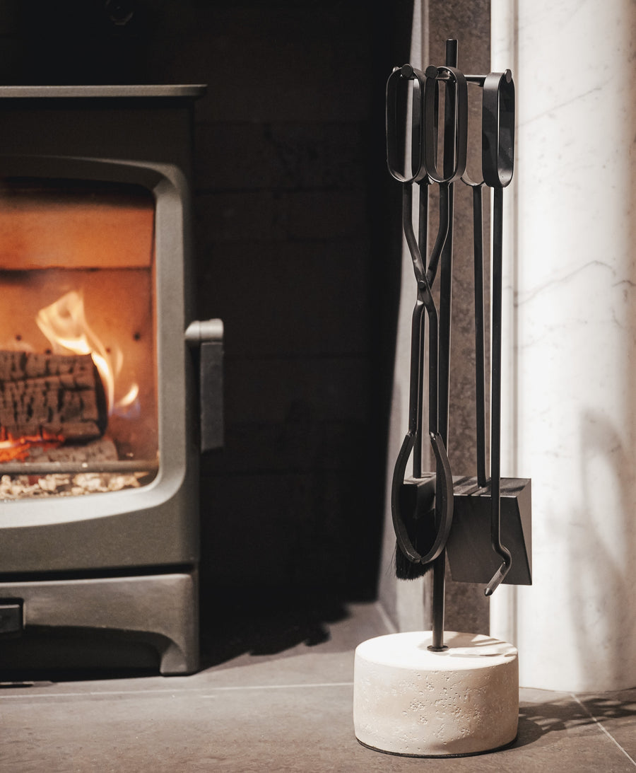 Cement Fireside Tool Set