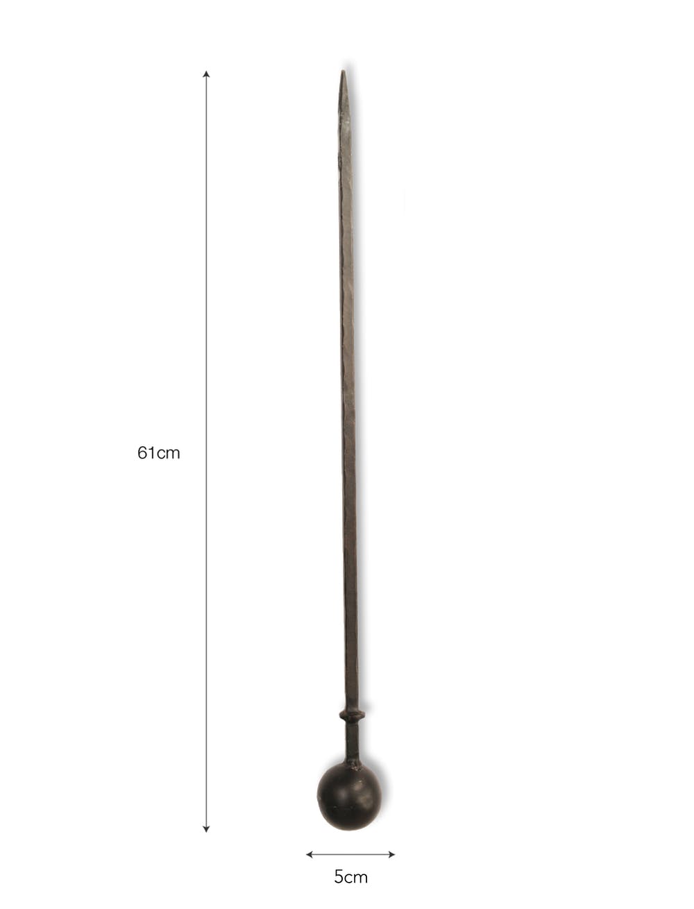 Wrought Iron Fire Poker