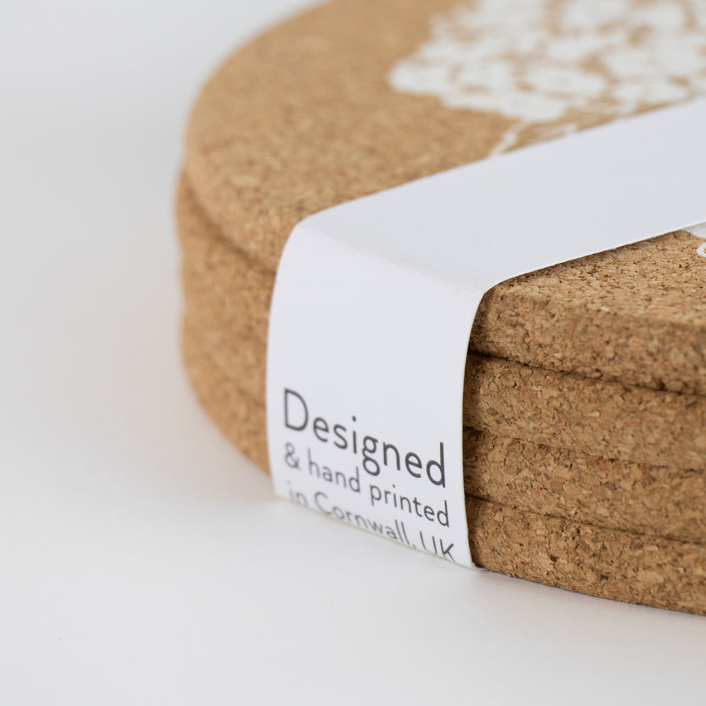 Liga Cork Hydrangea Placemats