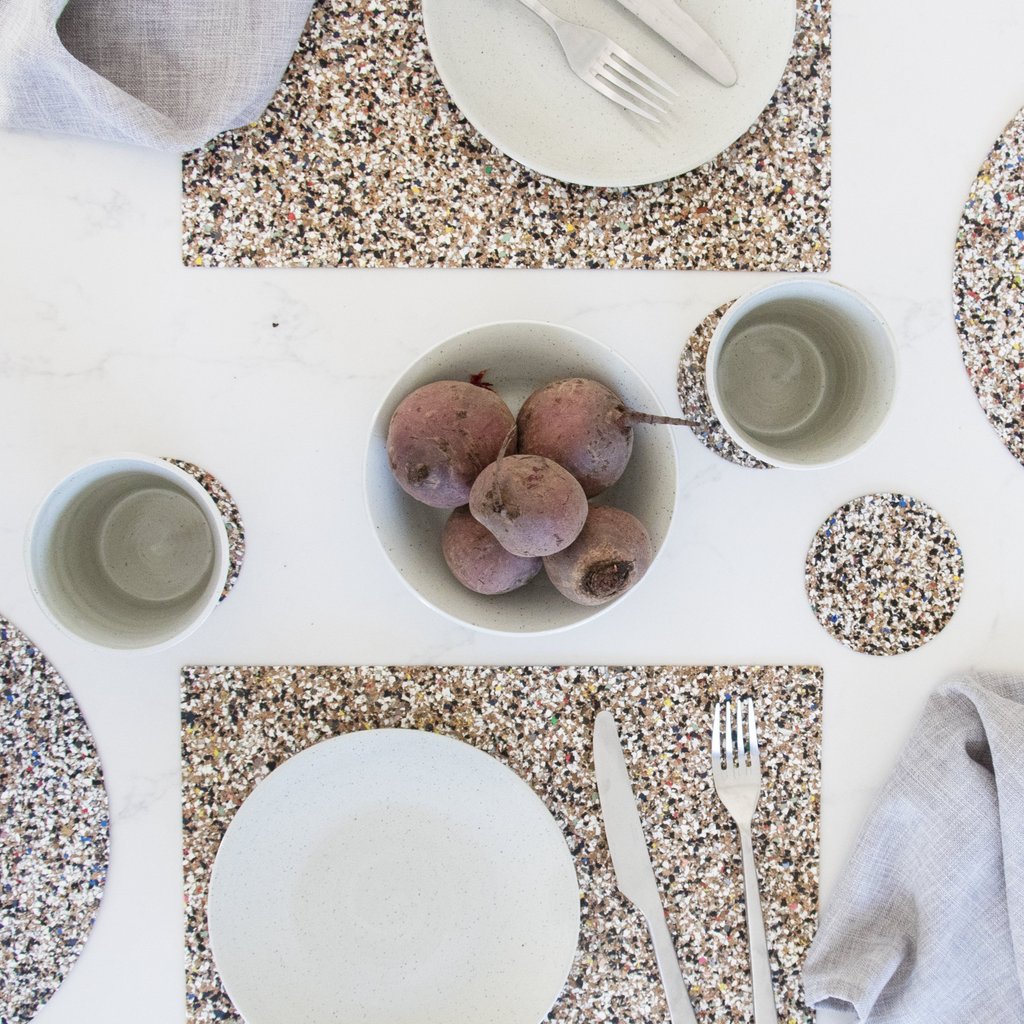 Beach Clean Rectangle Placemat Set