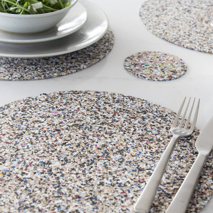 Beach Clean Round Placemat Set