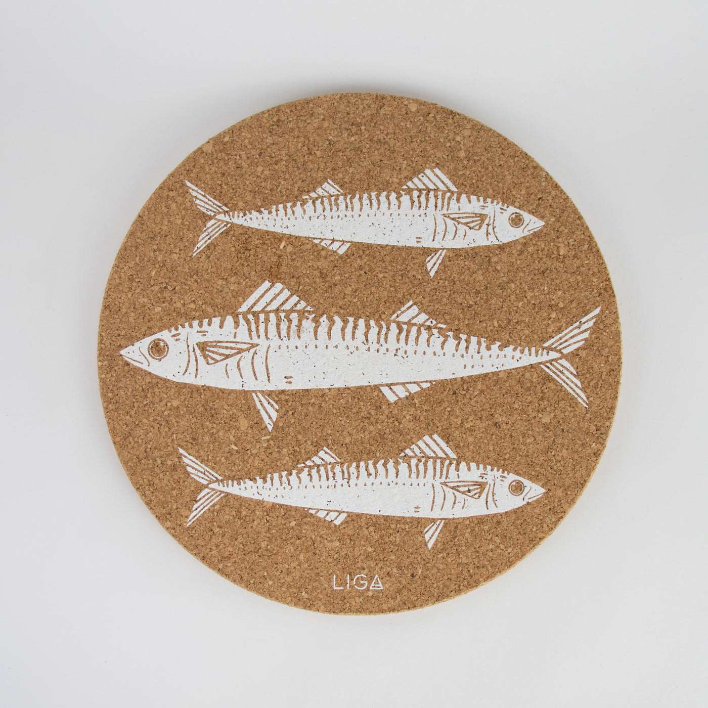 Liga - Cork Set Mackerel Placemats - Set of 4