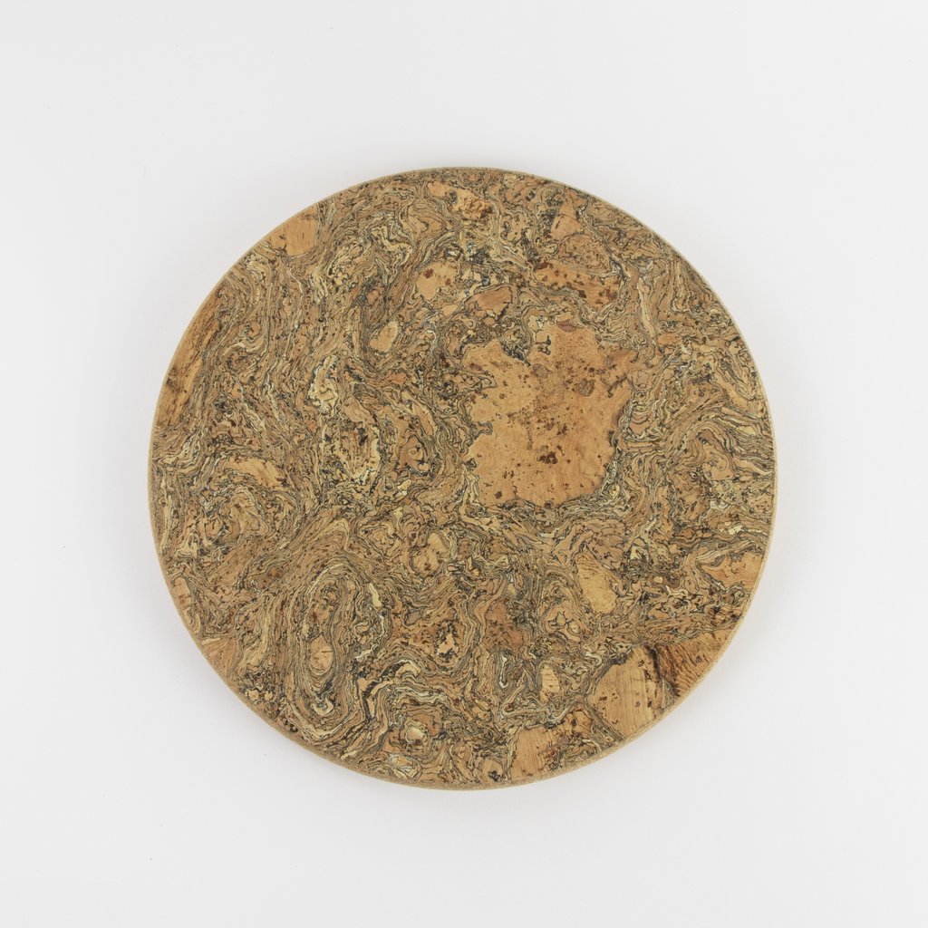 Medium Ice Grey Round Trivet