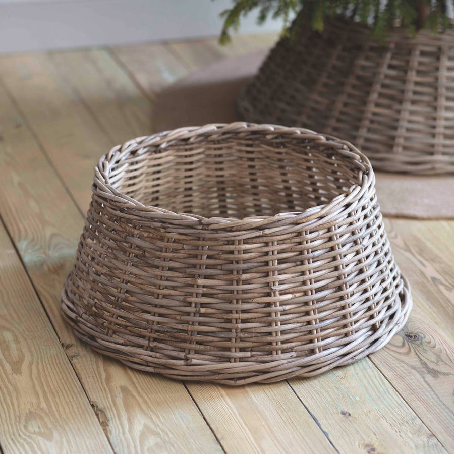 Christmas Tree Skirt, Small - Rattan