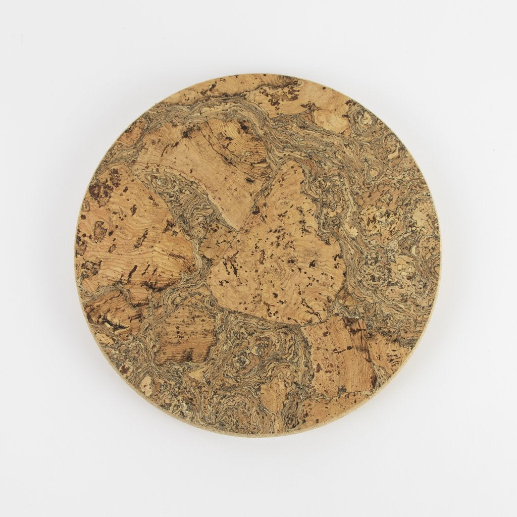 Small Ice Grey Round Trivet