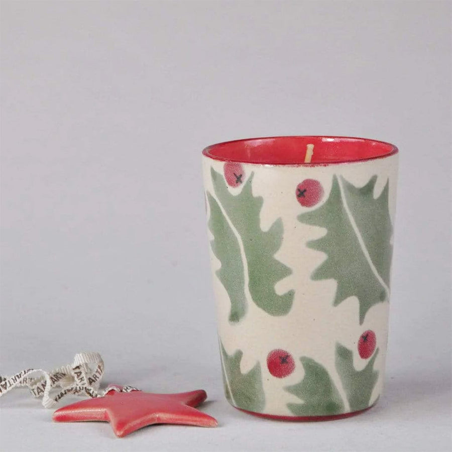 Holly Candle Beaker